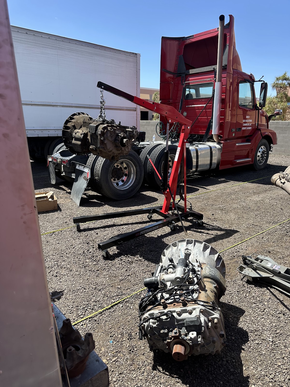 ROAD SERVICE MOBILE DIESEL TRUCK